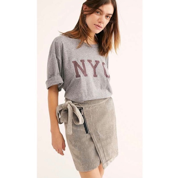 Scotch & Soda Velvet Corduroy Mini Wrap Skirt - Picture 9 of 14